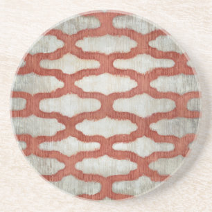 Frequenzsymmetrie VI Sandstein Untersetzer