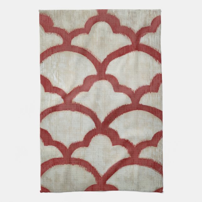 Frequenzsymmetrie VII Küchentuch (Vertikal)