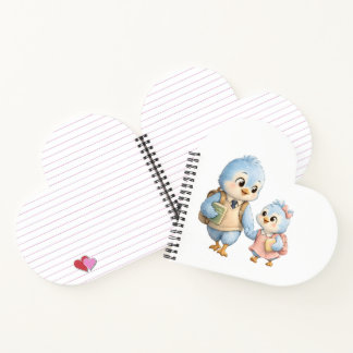 Frère Sœur Oiseau à coeur Cahier