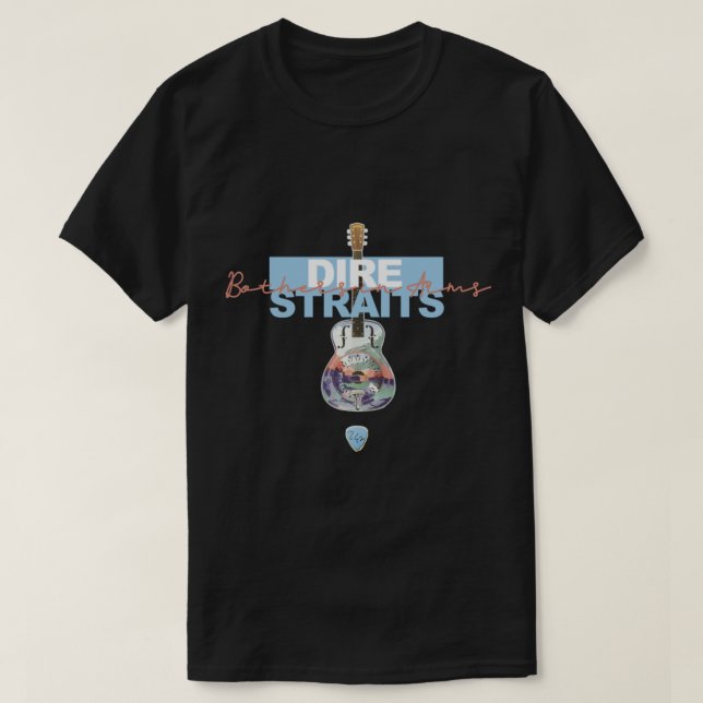 Frères d_armes de Dire Straits Premium T-Shirt (Design vorne)