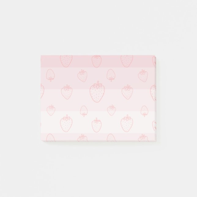 Fresas con Crema Post-it Notes Klebezettel (Vorderseite)