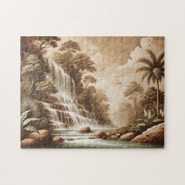 "FRESCO-WASSERFALL" PUZZLE – LANDSCHAFTSERIE