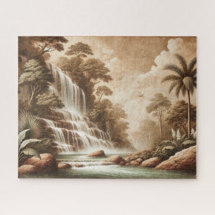 "FRESCO-WASSERFALL" PUZZLE – LANDSCHAFTSERIE