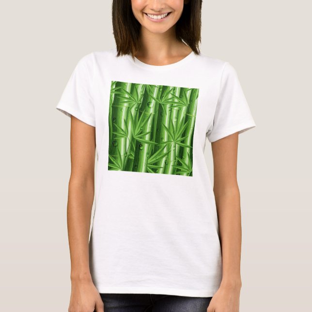 Fresh Bamboo mit Dew T - Shirt (Vorderseite)