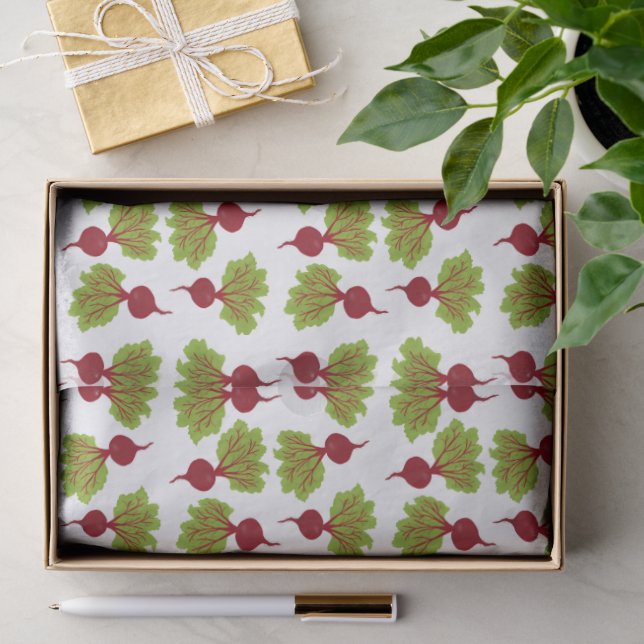 Fresh Beet Collection  Seidenpapier (Geschenk)