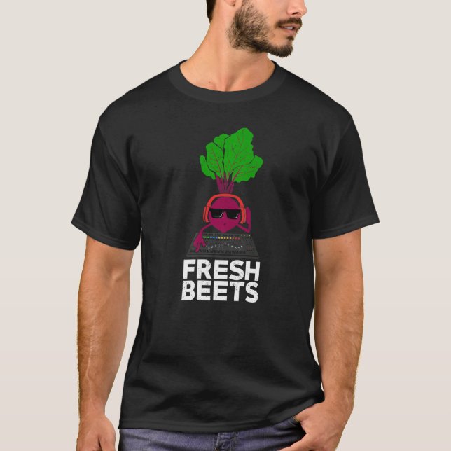Fresh Beets Design for a DJ Premium T-Shirt (Vorderseite)