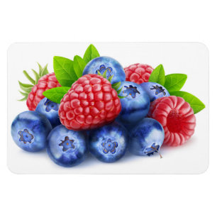 Fresh berries magnet