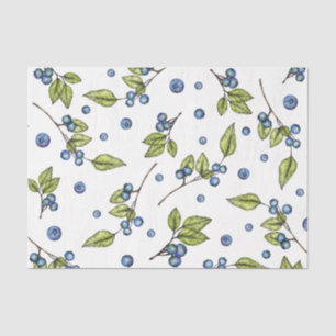 Fresh Blueberries Seidenpapier
