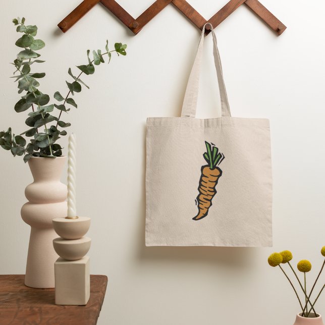 Fresh Carrot Tote Bag Tragetasche (Von Creator hochgeladen)