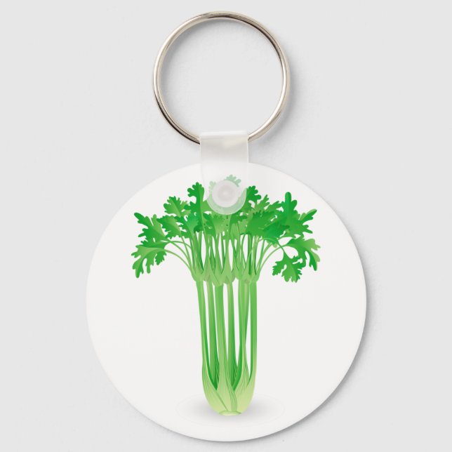 Fresh Celery Schlüsselanhänger (Vorderseite)