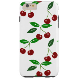 Fresh Cherry Seamless Muster iPC Case-Mate iPhone 14 Hülle