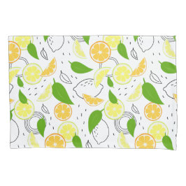 Fresh citrus fruits Lemon Orange Modern. Kissenbezug