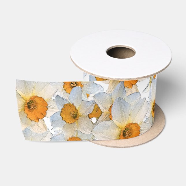 Fresh Daffodil Satinband (Spule)