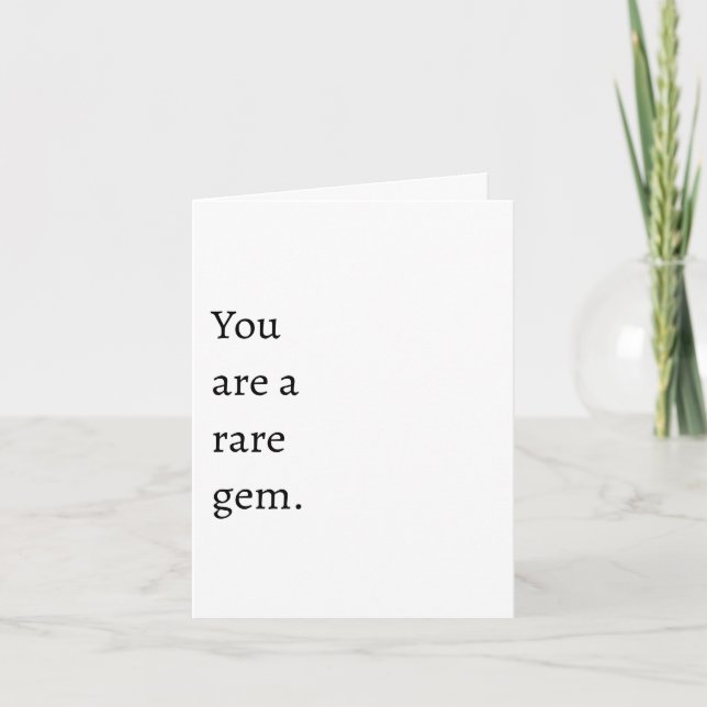 Fresh Danke Card Feiertagskarte (Vorderseite)