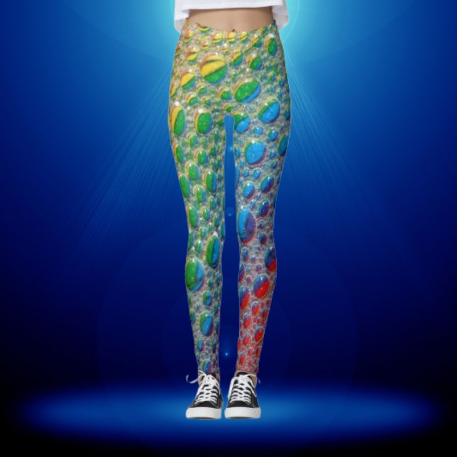 "Fresh Dew Drops Leggings" Leggings (Von Creator hochgeladen)