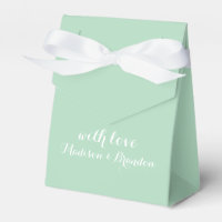 Fresh Floral Gevor Box in Minze Green