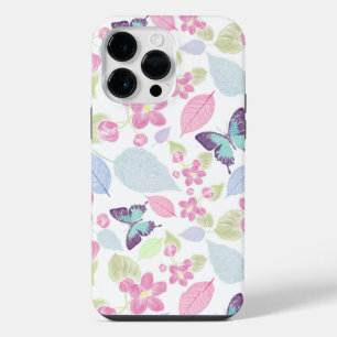 Fresh Floral Pattern iPhone 14 Pro Max Hülle