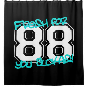 Fresh für '88 duschvorhang