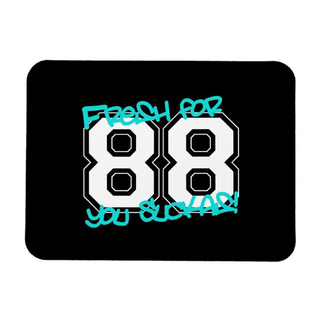 Fresh für '88 magnet (Horizontal)