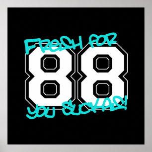 Fresh für '88 poster