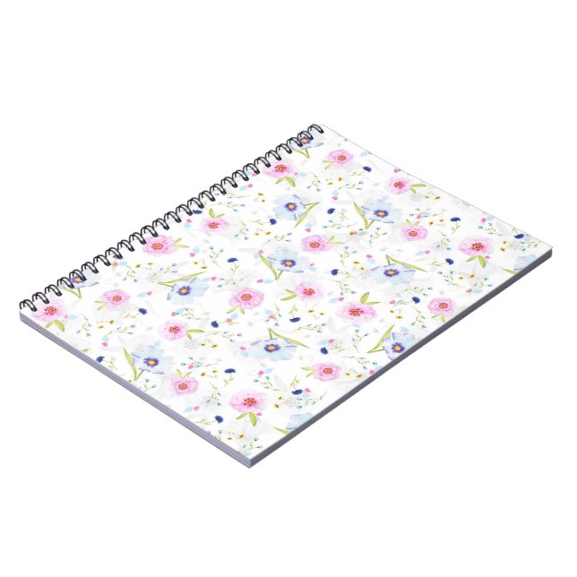 Fresh Garden Blume Notebook Notizblock (Linke Seite)