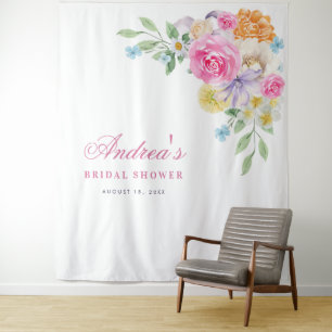 Fresh Garden Foto Stand Brautparty Hintergrund Wandteppich