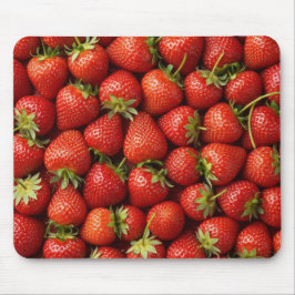 Fresh Garden Strawberry Mousepad