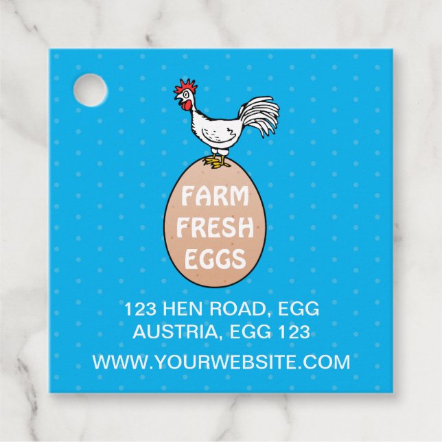 Fresh Geschenkanhänger (Vorderseite)