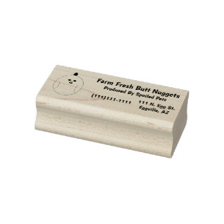 Fresh Hintern Nuggets Briefmarke Gummistempel