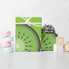 Fresh Kiwi Delight Wrapping Paper Geschenkpapier