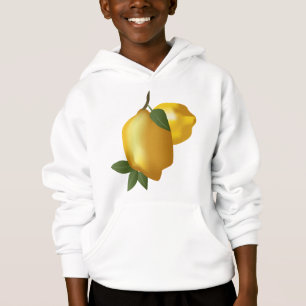 Fresh Lemon Illustration Hoodie