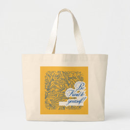 Fresh Lemon Pattern Tote Bag – Citrus Summer Desig Jumbo Stoffbeutel