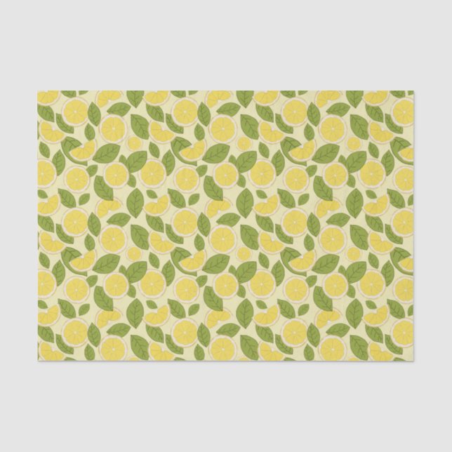 Fresh Lemon Seidenpapier (Vorderseite)