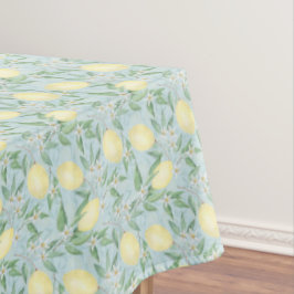 Fresh lemon yellow citrus tischdecke