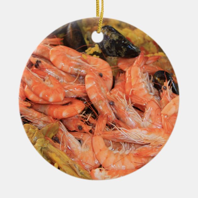 Fresh made Paella ornament (Vorne)