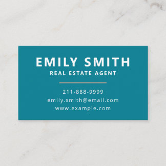 Fresh & Modern Real Anwesen Agent Realtor QR-Code Visitenkarte