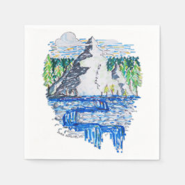 Fresh Mountain Serviette