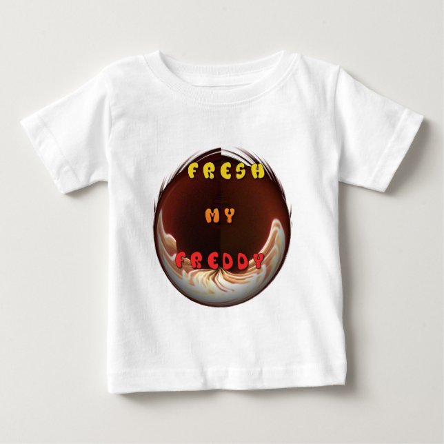 Fresh My Freddy Art Print Baby T-shirt (Vorderseite)