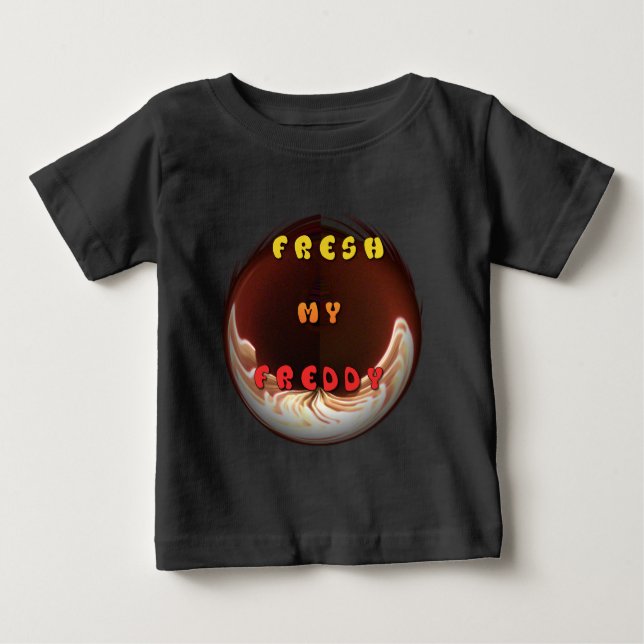 Fresh My Freddy Art Print Baby T-shirt (Vorderseite)