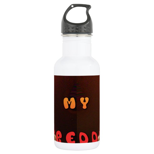 Fresh My Freddy Art Print Edelstahlflasche (Vorderseite)