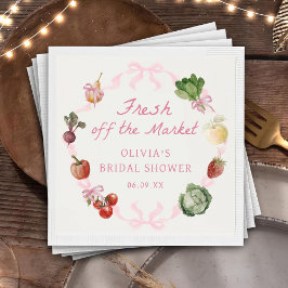 Fresh off Market Brautparty Napkins Serviette