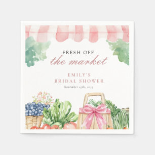 Fresh off Market Brautparty Serviette
