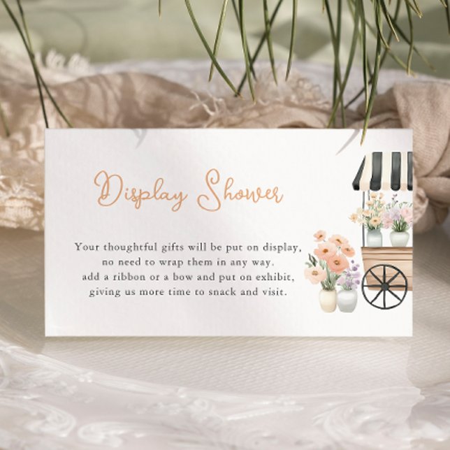 Fresh off Market Display Dusche Begleitkarte (Von Creator hochgeladen)