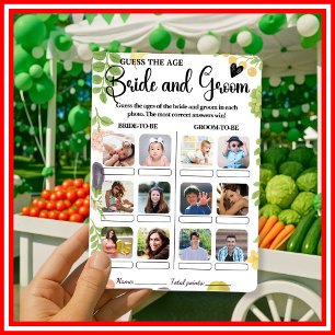 Fresh off Market Guess The Age Bridal Game