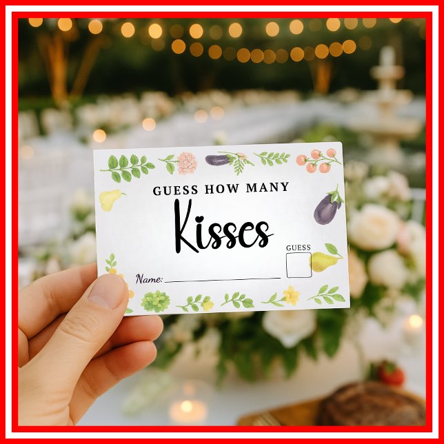 Fresh off Market rächen wie viele Kisses Bridal Begleitkarte (Von Creator hochgeladen)