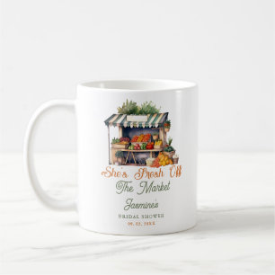 Fresh Off The Market Bauernmarkt Junggesellinnenab Kaffeetasse