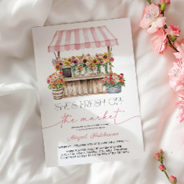 Fresh off the Market Brautparty Einladung