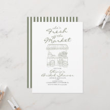 Fresh off the Market Bridal Shower