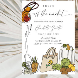 Fresh Off The Market Bridal Shower-Farmer’s Market Einladung