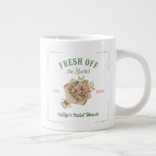 Fresh off the Market Farmer's Market Brautparty Jumbo-Tasse